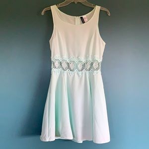 Tank Dress with Open Mid-section